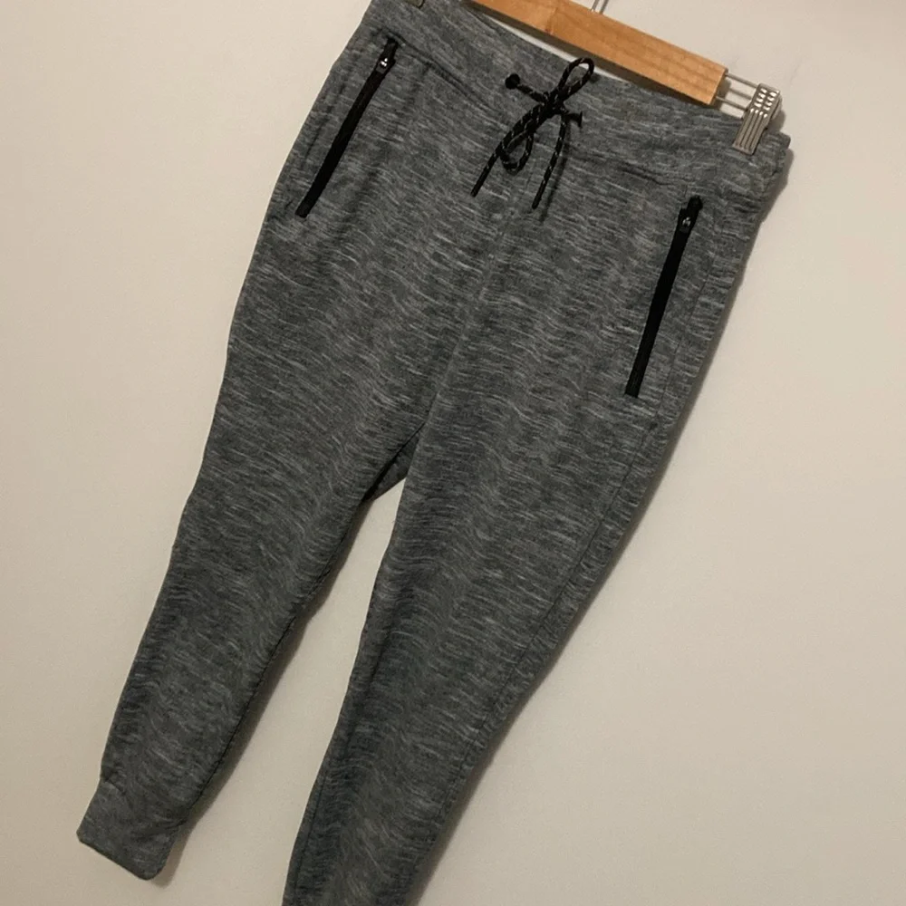 Women’s American Eagle Dark Gray Joggers with Black Details, Size XS